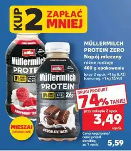 Kaufland MÜLLERMILCH PROTEIN ZERO Napój mleczny oferta