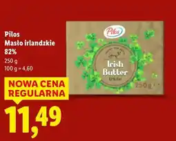Lidl Pilos Masło irlandzkie 82% oferta