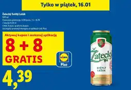 Lidl Piwo Žatecký Světlý Ležák oferta