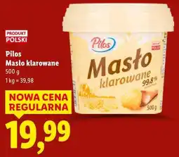 Lidl Pilos Masło klarowane 99,8% oferta