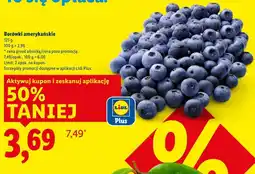 Lidl Borówki amerykańskie (125g) oferta