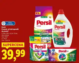 Lidl Persil Proszek, żel lub kapsułki do prania, XL oferta