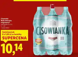 Lidl Cisowianka Woda mineralna niegazowana oferta