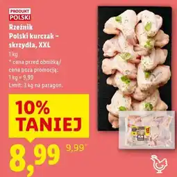 Lidl Rzeźnik Polski kurczak - skrzydła, XXL oferta