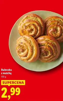 Lidl Bułeczka z matchą oferta