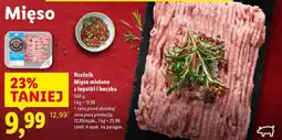 Lidl Rzeźnik Mięso mielone z łopatki i boczku oferta