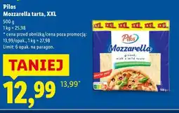 Lidl Pilos Mozzarella tarta, XXL oferta