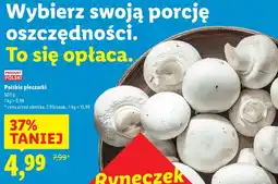 Lidl Polskie pieczarki (500 g) oferta