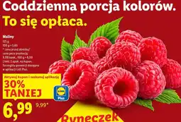 Lidl Maliny (Raspberries) oferta