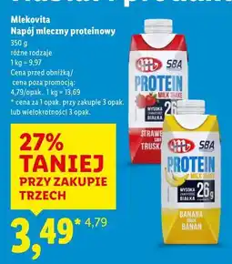 Lidl Mlekovita Napój mleczny proteinowy oferta