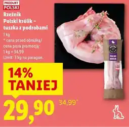 Lidl Rzeźnik Polski królik – tuszka z podrobami oferta