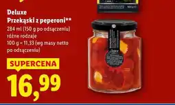 Lidl Deluxe Przekąski z peperoni oferta