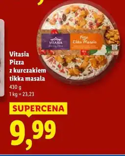 Lidl Vitasia Pizza z kurczakiem tikka masala oferta