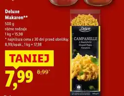 Lidl Deluxe Makaron oferta