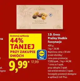 Lidl J.D. Gross Praliny Słodkie Fascynacje oferta
