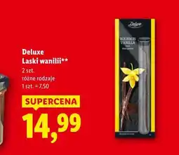 Lidl Deluxe Laski wanilii oferta