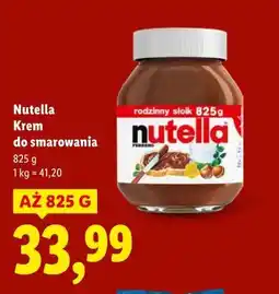 Lidl Nutella Krem do smarowania oferta