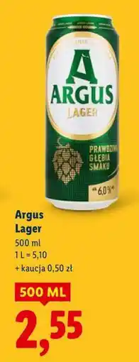 Lidl Argus Lager oferta