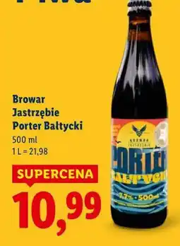 Lidl Browar Jastrzębie Porter Bałtycki oferta