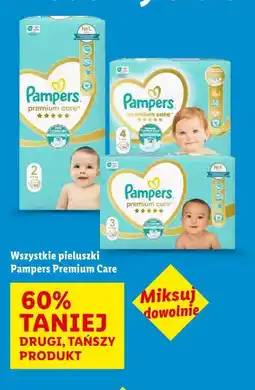 Lidl Pampers Premium Care pieluszki oferta