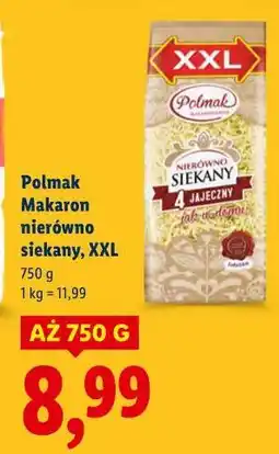 Lidl Polmak Makaron nierówno siekany, XXL oferta