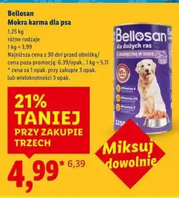 Lidl Bellosan Mokra karma dla psa oferta