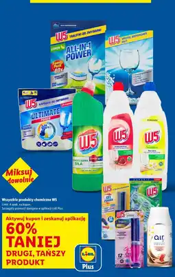 Lidl Wszystkie produkty chemiczne W5 oferta