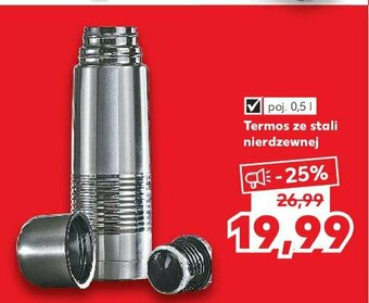Kaufland Termos ze stali nierdzewnej 500 ml 1 SZT oferta
