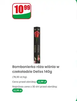 Dino Bombonierka róża wiśnia w czekoladzie oferta