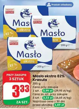 Dino Masło ekstra 82% oferta