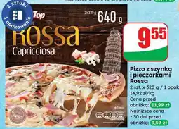 Dino Pizza z szynką i pieczarkami Rossa Capricciosa oferta