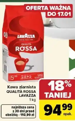 Carrefour Market Kawa ziarnista QUALITÀ ROSSA oferta