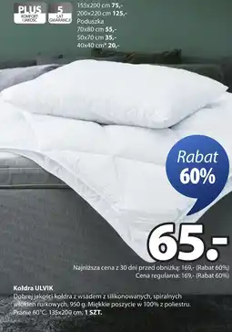 JYSK Kołdra oferta