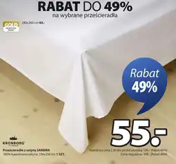 JYSK Prześcieradło Kronborg oferta
