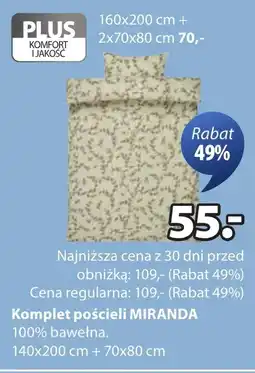 JYSK Komplet pościeli Komfort oferta