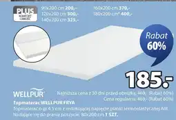 JYSK Materac Wellpur oferta