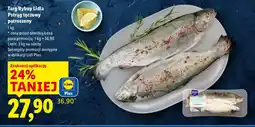 Lidl Pstrąg tęczowy Targ rybny Lidla oferta