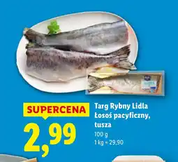 Lidl Łosoś Targ rybny Lidla oferta