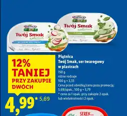 Lidl Serek twarogowy Twój Smak oferta