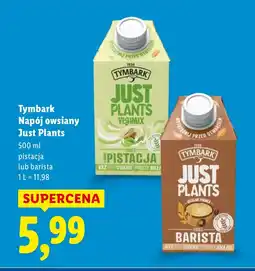 Lidl Napój owsiany Tymbark oferta