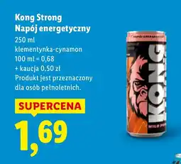 Lidl Napój energetyczny Kong Strong oferta