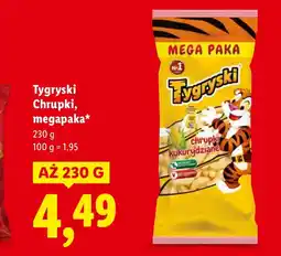 Lidl Chrupki kukurydziane Tygryski oferta