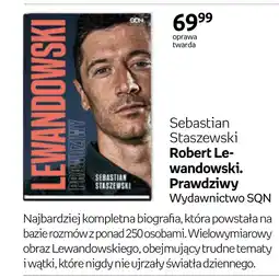 Empik Robert Lewandowski. Prawdziwy Sebastian Staszewski oferta