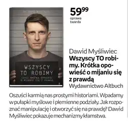 Empik Wszyscy TO robi- my. Krótka opowieść o mijaniu się z prawdą Dawid Myśliwiec oferta