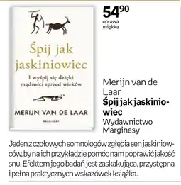 Empik Śpij jak jaskiniowiec Merijn van de Laar oferta