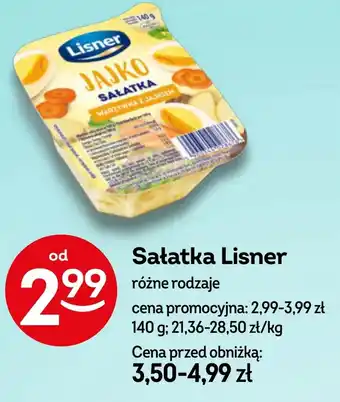 Żabka Sałatka Lisner oferta