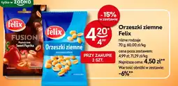 Żabka Orzeszki ziemne Felix oferta