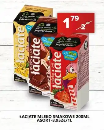 Spiżarnia Smakosza Mleko smakowe Łaciate oferta