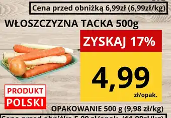 Włoszczyzna tacka
