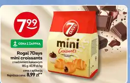 Żabka Rogal 7Days mini croissants z nadzieniem kakaowym oferta